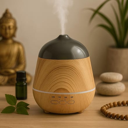Aroma Diffuser - Verstuiver - USB - Kleurwissel - Timer - 120ML