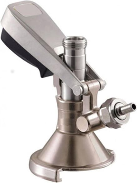 Type M Fustkoppeling - Bierfust koppeling - Combi schuifkoppeling - Koppeling biervat - Koppeling voor bierfust - zonder uitloop - 2 x 5/8"