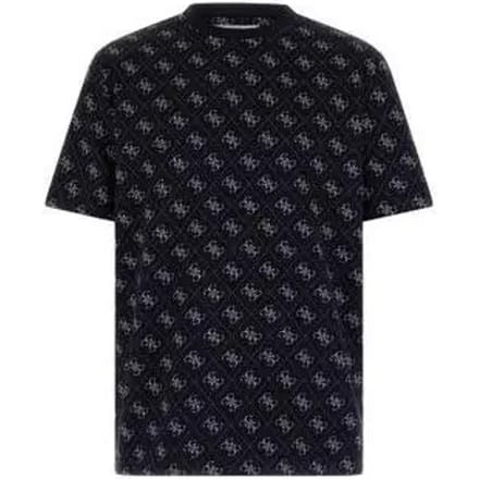 T-shirt Korte Mouw Guess CN SS JACQUARD 4G KNIT TOP
