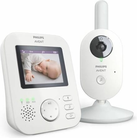 Philips Avent SCD833/26 beeldbabyfoon - babyfoon met camera - wit