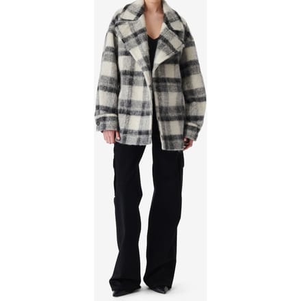 IRO Paris Pamae Outerwear Mixed Grey Größe: 38 | Cropped-Jacken Outlet | Damen | Grau