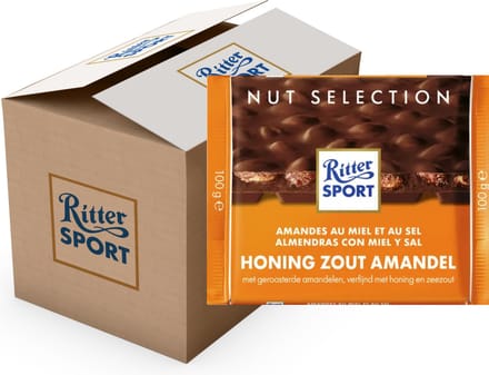 Ritter Sport honing zout amandel 100 gr