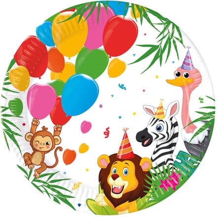 Wefiesta - Borden (papier) - jungle party