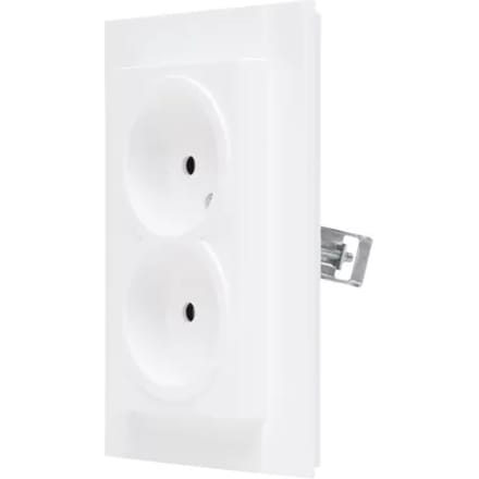 Kopp Inbouwstopcontact Athenis Ongeaard 1-polig Wit Ip20