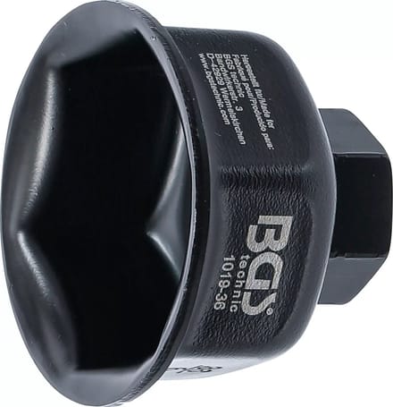 BGS Oliefiltersleutel - zeskant - Ø 36 mm - voor bedrijfswagens