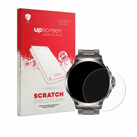 upscreen - Screenprotector voor Fosmet Smartwatch 1.92" - Folie Beschermfolie transparant