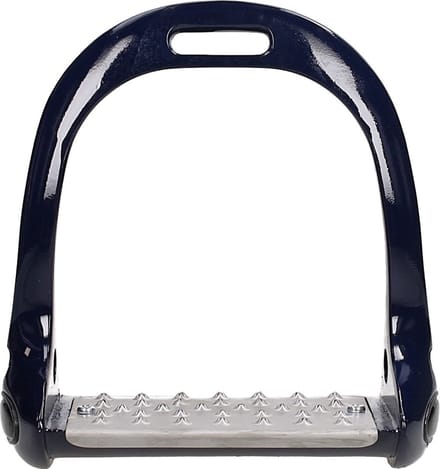 Epplejeck Stijgbeugels Epplejeck Color Aluminium Grip Donkerblauw