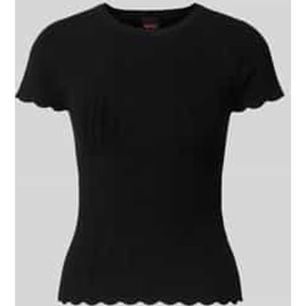 slim fit gebreide pullover van viscosemix model 'FICE'