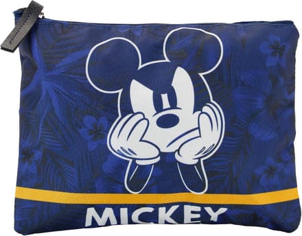 Mickey Mouse - Toilettas - Blue - Disney Licensie - KLEIN -afmeting: 20 x 1 x 15,5 cm.