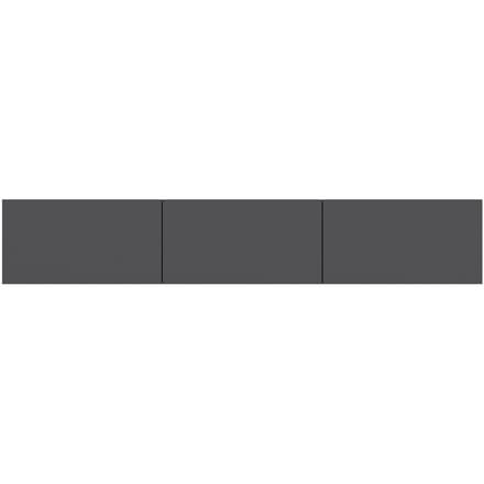 West" houten TV-meubel 150 x 32 x 30 cm - Antraciet