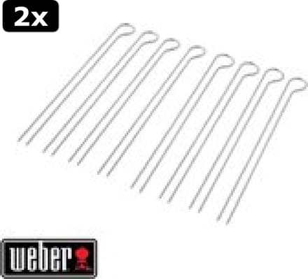 2x Weber Barbecue Spiesenset