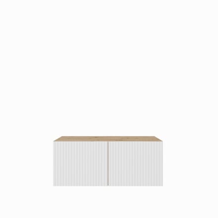 TV-kast Noe 1x100 cm (artisan + wit)