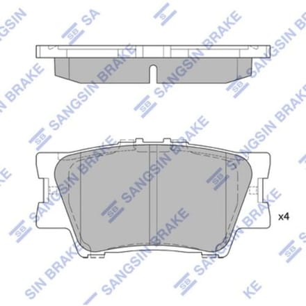 Remblokset HI-Q SP2081