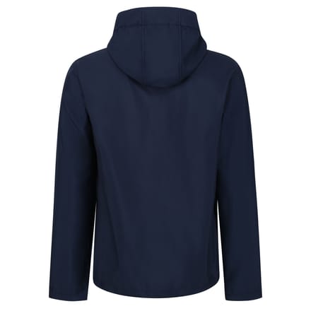 Regatta Heren Venturer 3 Layer Hooded Soft Shell Jacket (Marine / Frans Blauw)
