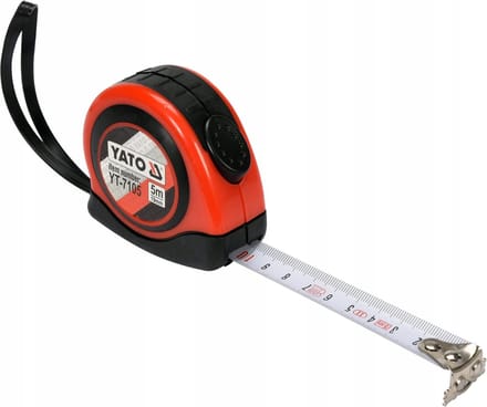 Yato Rolmaat 5m x 19mm - Precisie & Duurzaamheid