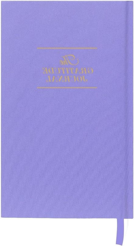 Dankbaarheidsdagboek - Mindfulness Dagboek - Dagelijkse Reflectie - Ongedateerde Lay-out - 6 Maanden - Lavendel