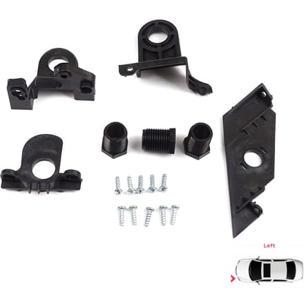 BHL505 Koplamp Houder Montage Reparatie Beugel Lip Set Links voor VW Passat 3C B7 362 365 4Motion Sedan Variant 2011-2014 3AA998225