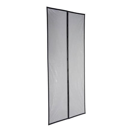 Magnetische Vliegendeur - 210 x 100 cm - Zwart