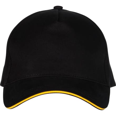 5-panel pet Black & Match