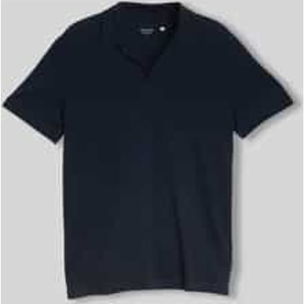 Tom Tailor - Resort poloshirt van piqué - Maat L - sky captain blue