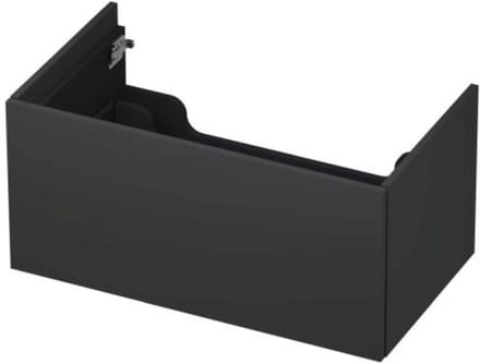 INK - Onderkast 1 Lade Push 2 Open Bestaande Uit - 800x450x376 Mm - Mat Antraciet