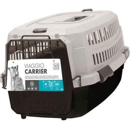 M-pets Hondenvervoersbox Viaggio 68 X 47,6 X 42 Cm Zwart/grijs
