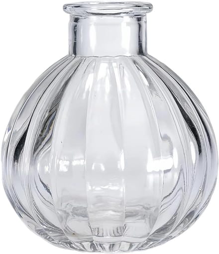 1 Stks Lege Helder Glas Diffuser Fles Aromatherapie Diffuser Jar Container Decoratieve Vaas Geur Accessoires Gebruik voor DIY Vervanging Riet Diffuser Sets Essentiële Oliën Craft Decor