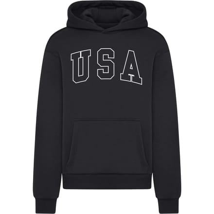 Mister Tee USA Fluffy Hoody MT3623 Black-S