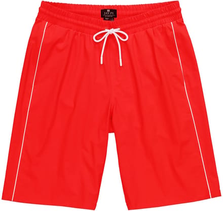 JAY-PI - Heren - Functionele bermuda FLEXNAMIC® fitness QuickDry - Klaproosrood - Maat L