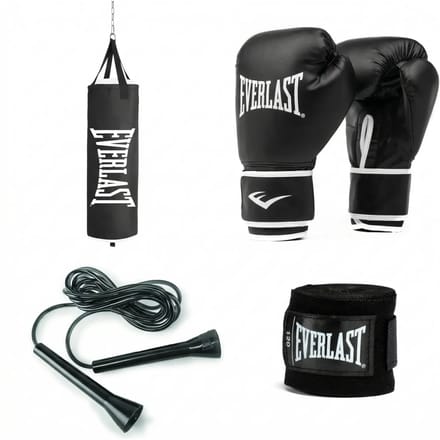 Stootzak met kit Everlast Core
