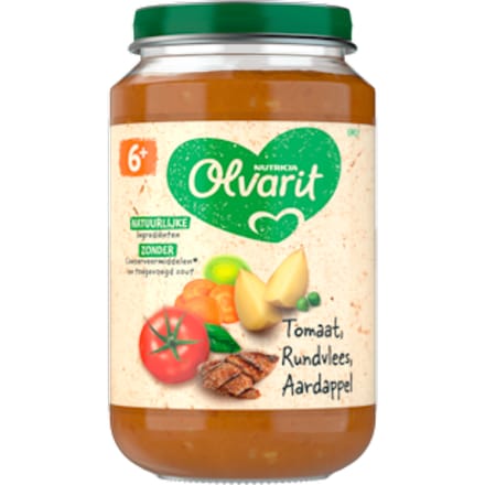 6+mnd Tomaat Rund Aardappel Wortel