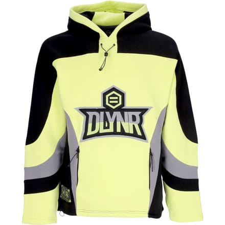 Heren Geit Hockey Hoodie Plus Geel