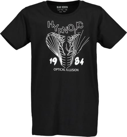 Blue Seven - T shirt - jongens - zwart - Maat 152