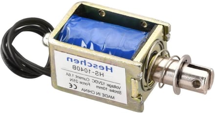 Solenoïde Elektromagneet - Elektrische Cilinder - Automatische Deur - Push Pull Type - DC 12V 1.6A - Metaal