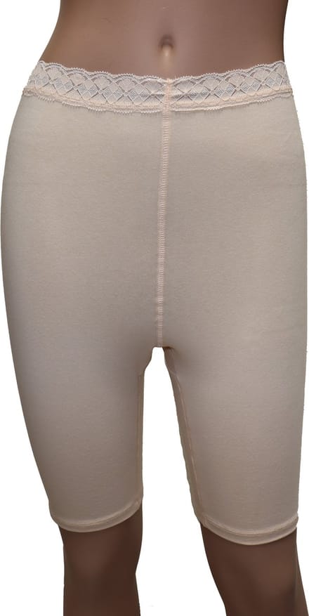 Vanilla - Dames Short Lange Pijp - Egyptisch katoen - Beige - L