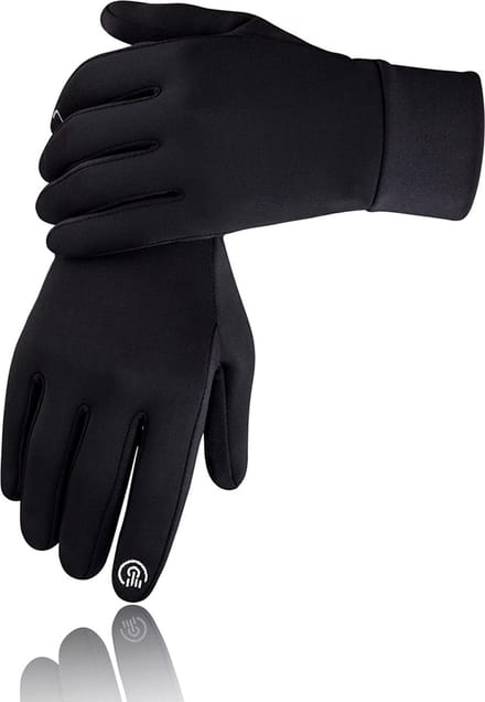 Touchscreen Handschoenen - Waterafstotend - Heren en Dames - Winter - Winddicht - Zwart