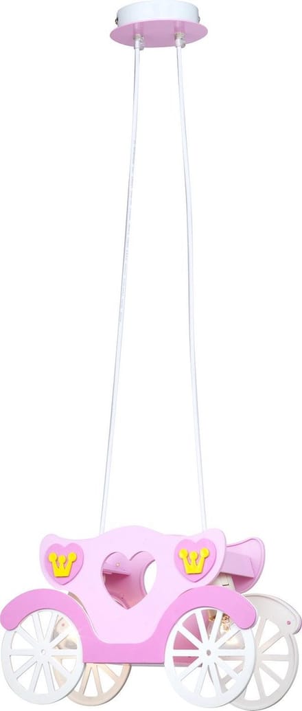 Kinderlamp Globo Kita - Kunststof koets model