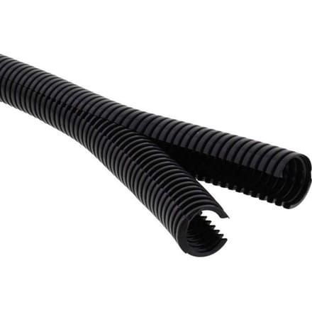 Wiska 10107147 BCAV-48-D-BG Beschermslang (ribbelslang) Grijs 43 mm 25 m