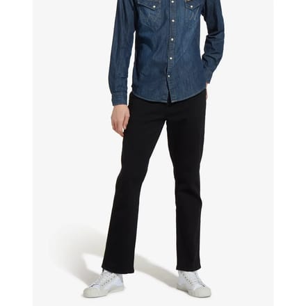 WRANGLER TEXAS BLACK OVERDYE AUTHENTIC STRAIGHT HEREN