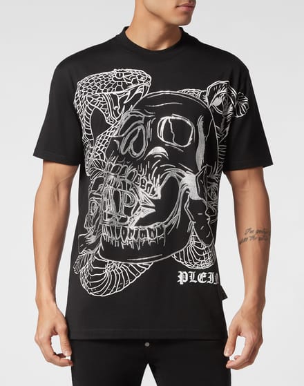 T-Shirt Ronde Hals Snake