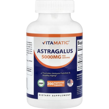 Astragalus, 5.000 mg, 200 vegetarische capsules