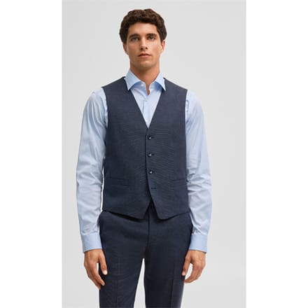 Vest Gyl, marineblauw
