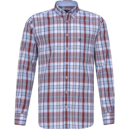 Campbell Casual overhemd met lange mouwen