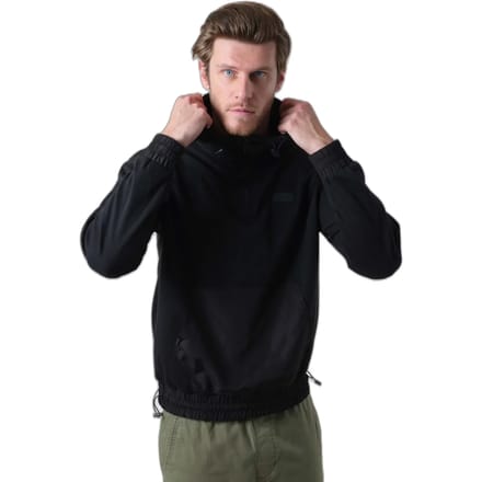 DEELUXE Plain zipped collar sweatshirt Black