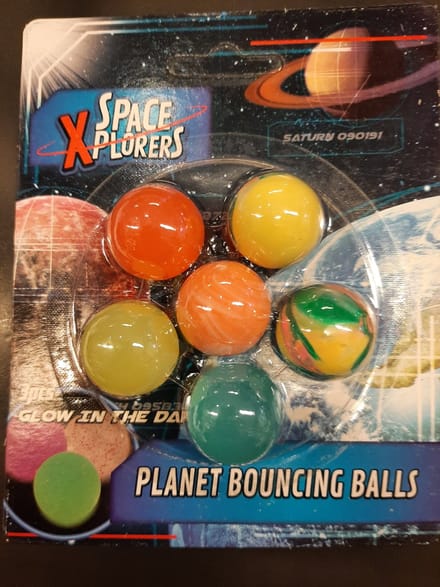 Space Xplorers Stuiterbal Planeten, 5st.