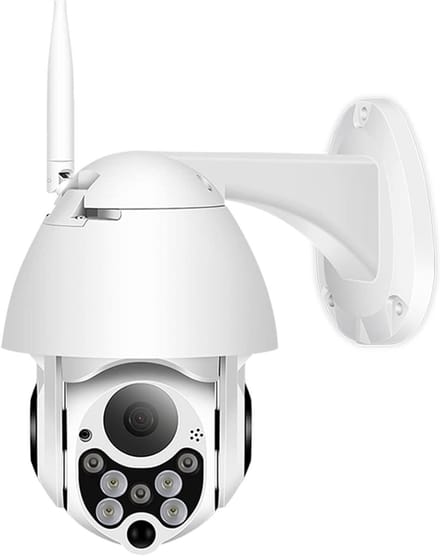 Beveiligingscamera Buiten - IP Camera Dome - Huis Beveiligen - Pan Tilt Zoom - 1080P - Universeel