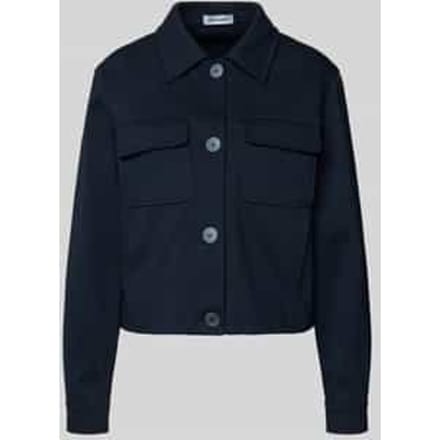 Regular fit blazer van viscosemix