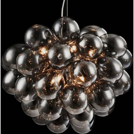 Maytoni Hanglamp Balbo in rookgrijs