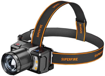 Superfire Headlight HL25 700lm USB-C