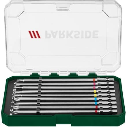 PARKSIDE Bitset (150mm 9-delig)